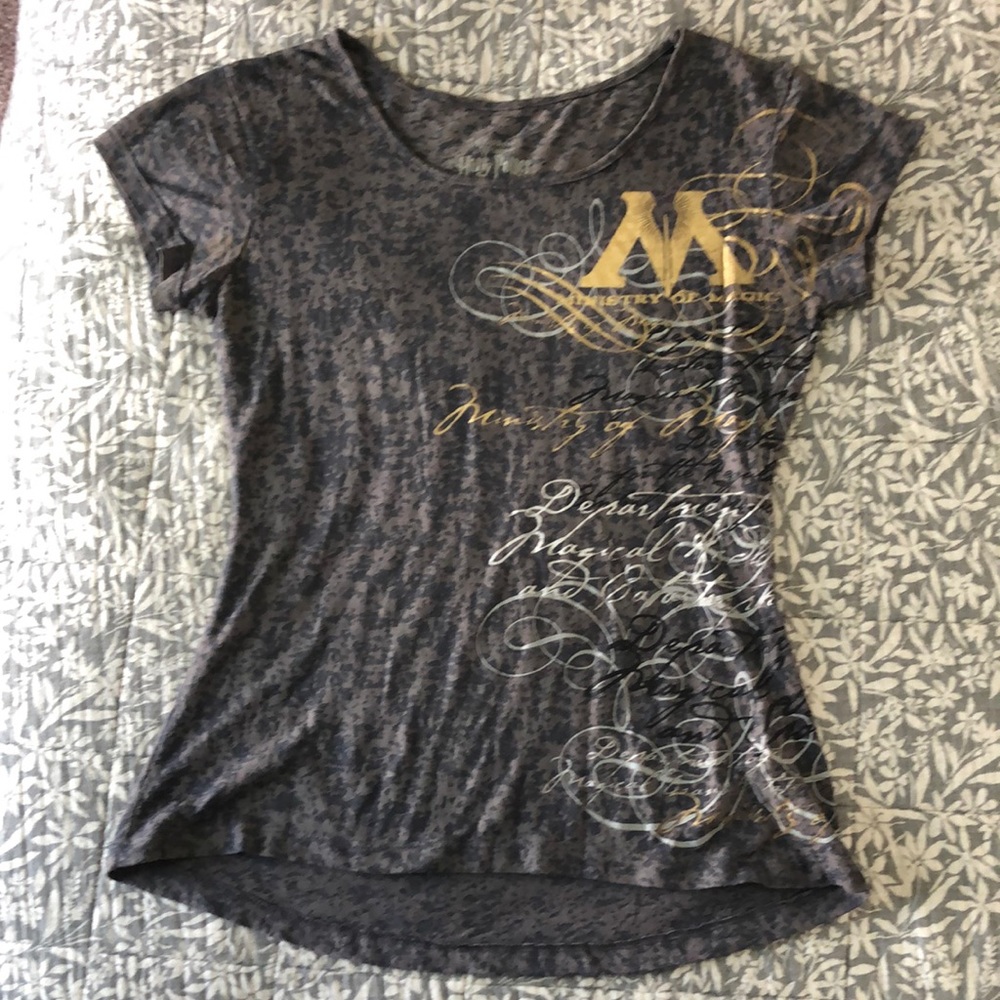 The wizarding world of Harry Potter, Gray, ministry of magic T-shirt